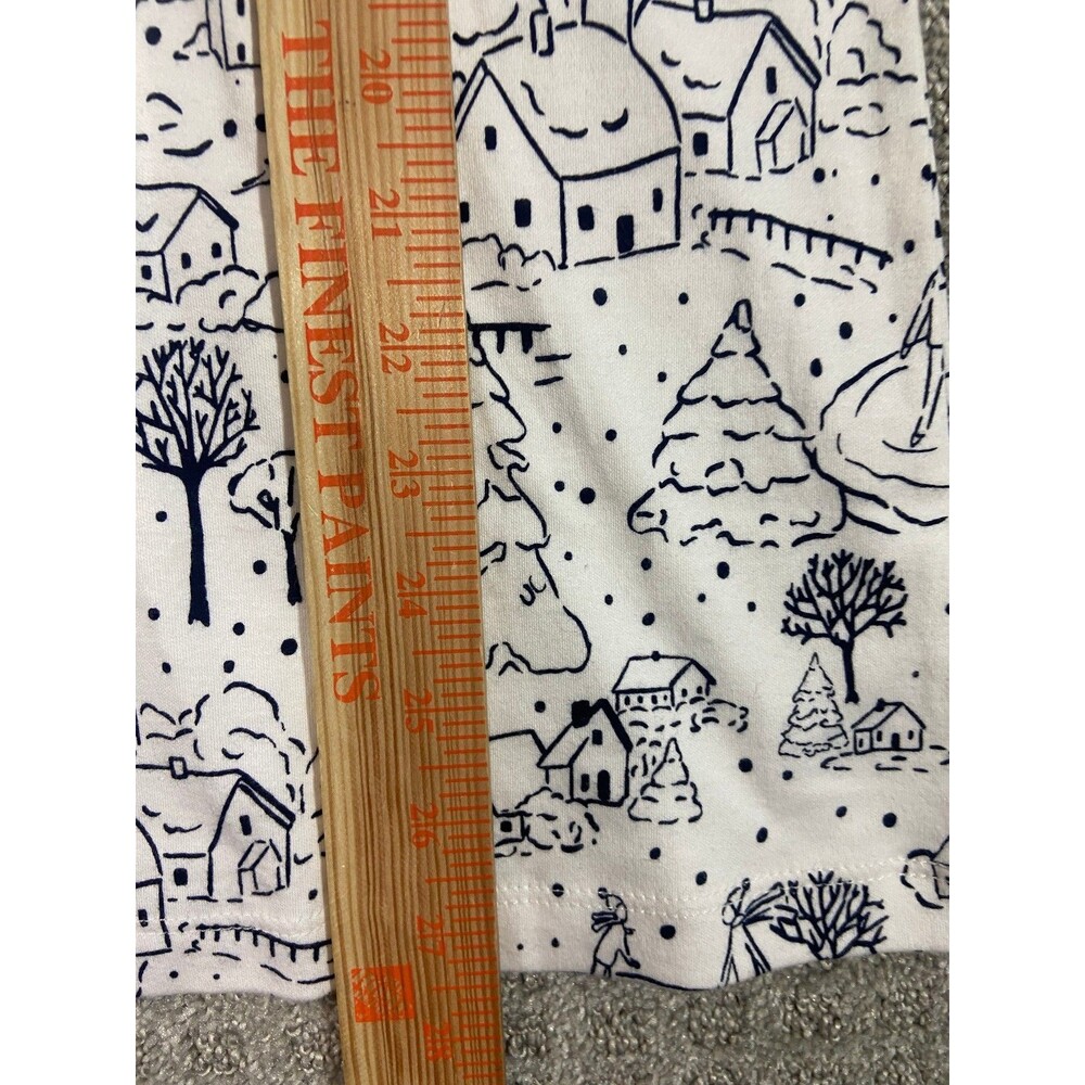 NWT Kim Rogers Perfectly Soft T-Shirt Winter Scene Black and White - Picture 5 of 8